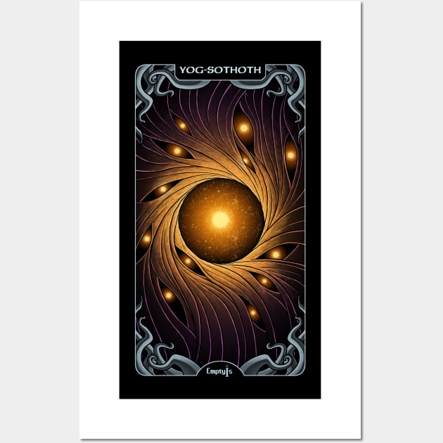 Lovecraft Tarot The Sun Wall Art by EmptyIs